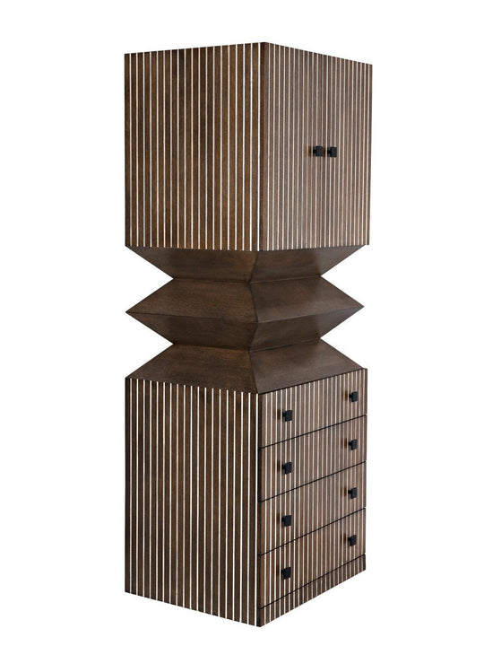 Byrde Cabinet, Oak Veneer