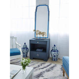 Villa & House - Frances 2-Drawer Side Table In Navy Blue-Bungalow 5-Blue Hand Home