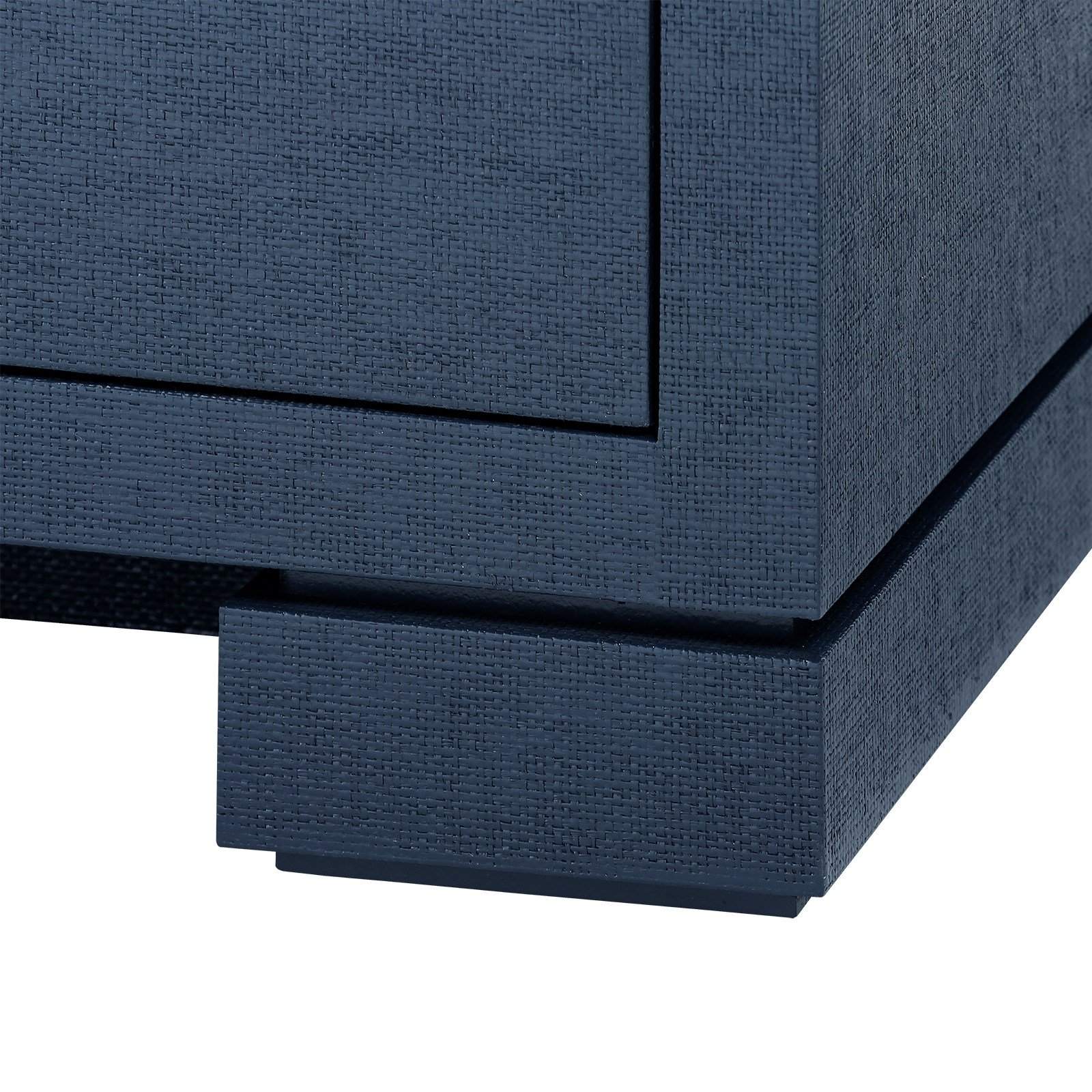 Villa & House - Frances 2-Drawer Side Table In Navy Blue-Bungalow 5-Blue Hand Home