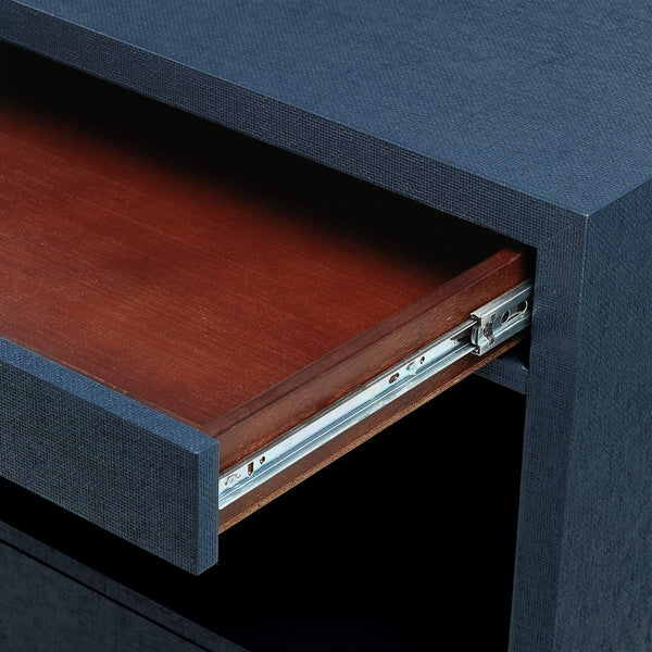 Villa & House - Frances 2-Drawer Side Table In Navy Blue-Bungalow 5-Blue Hand Home