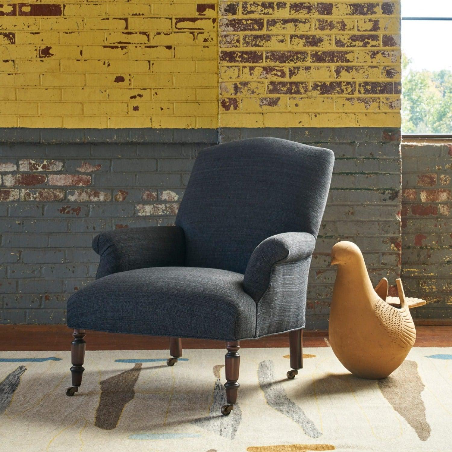 Cisco Brothers JD Fritillaria Chair-Cisco Brothers-Blue Hand Home