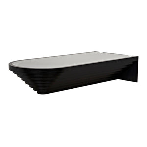 Colosseum Coffee Table, Plywood/Glass/Steel-CFC Furniture-Blue Hand Home