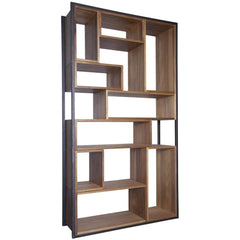 Noir Bauhaus Bookcase-Noir Furniture-Blue Hand Home
