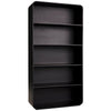Noir Paloma Bookcase, Black Steel-Noir Furniture-Blue Hand Home