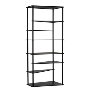 Everest Bookcase-Noir Furniture-Blue Hand Home