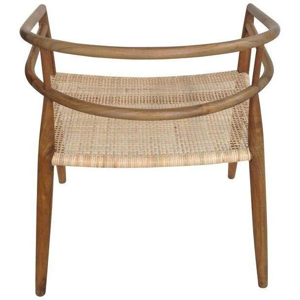 Noir Finley Chair - Teak-Noir Furniture-Blue Hand Home