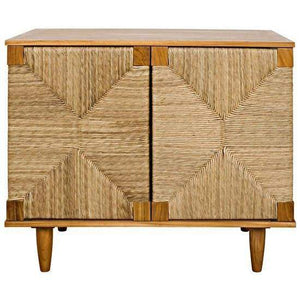 Noir Brook 2 Door Sideboard, Teak-Noir Furniture-Blue Hand Home