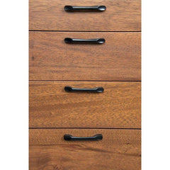 Noir Mind-Croft Sideboard, Walnut and Metal-Noir Furniture-Blue Hand Home