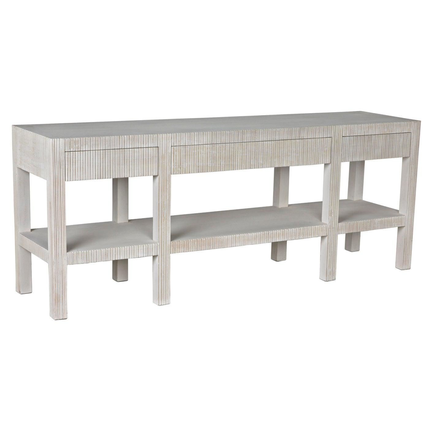 Conrad Console, White Wash