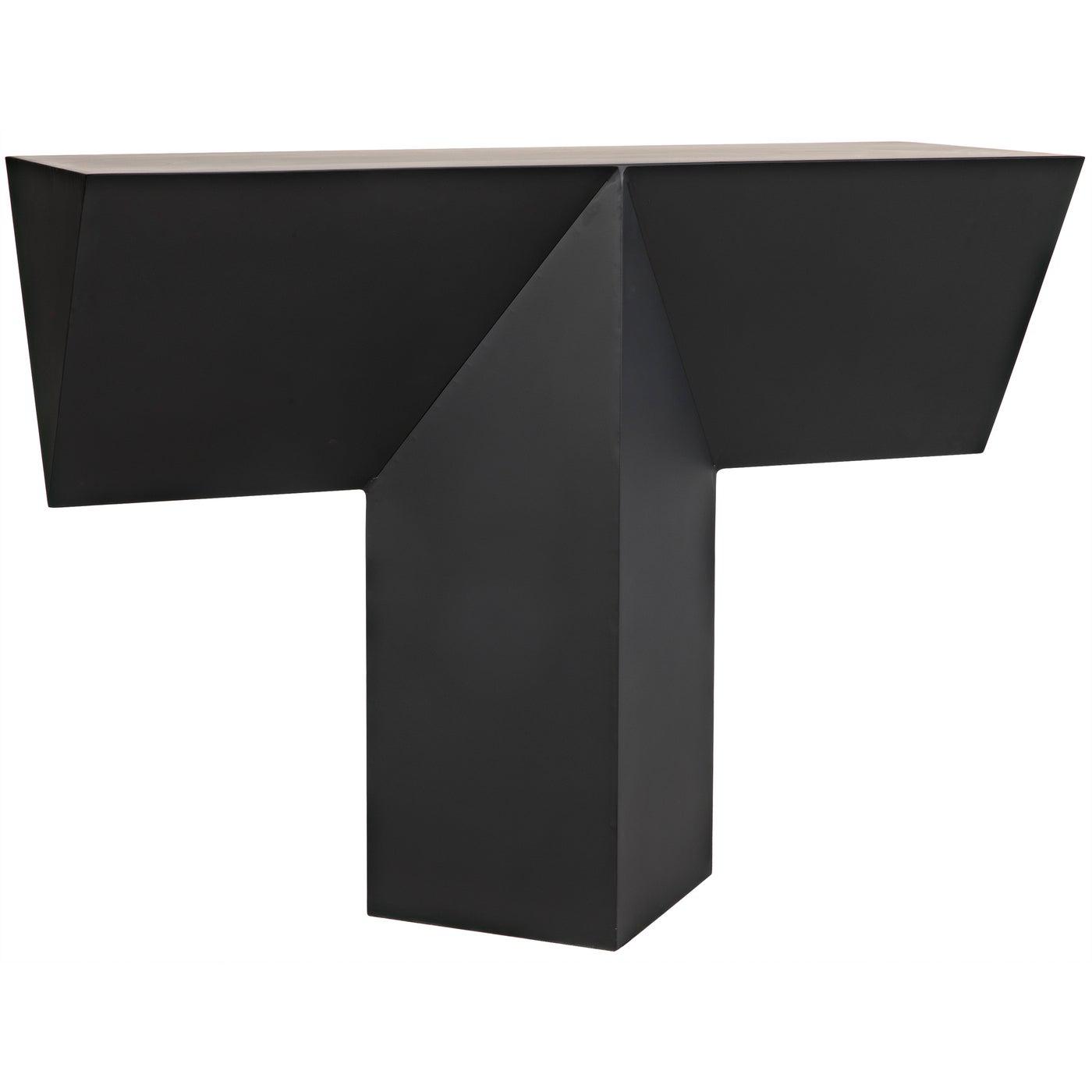 Aurum Console, Black Steel