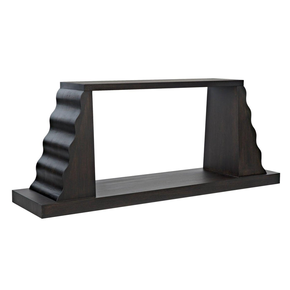 Noir Aurora Console, Ebony Walnut-Noir Furniture-Blue Hand Home