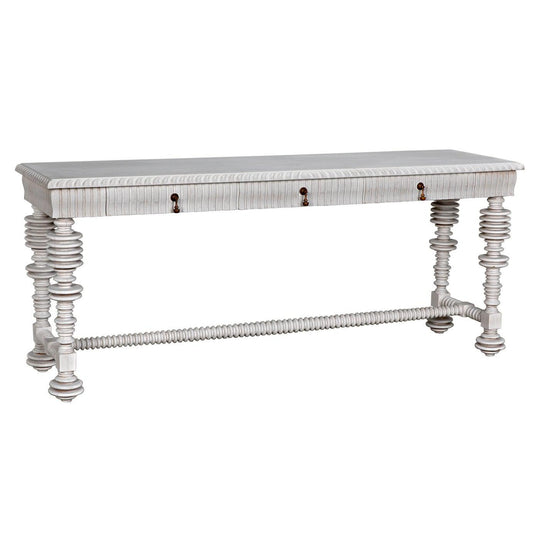 Portuguese Console, White Wash