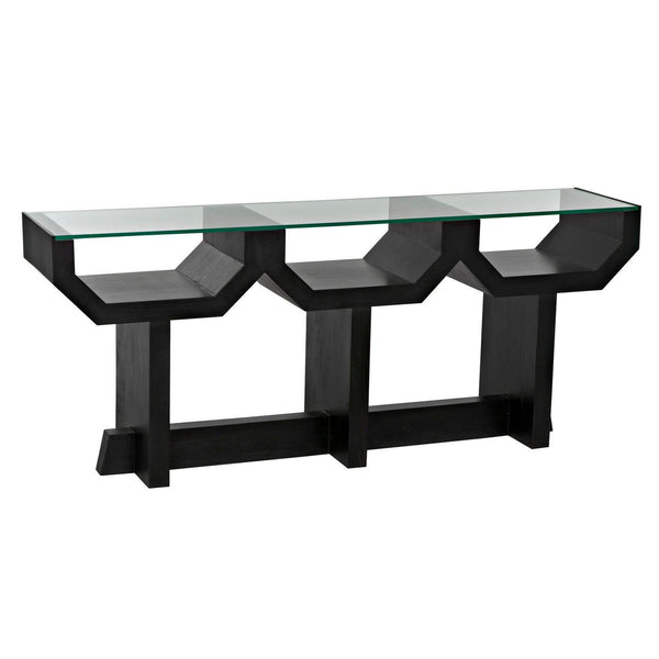 Ando Console-Noir Furniture-Blue Hand Home