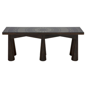Noir Tutankhamun Console, EB-Noir Furniture-Blue Hand Home