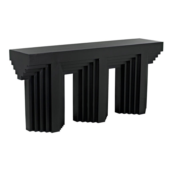 Acropolis Console-Noir Furniture-Blue Hand Home