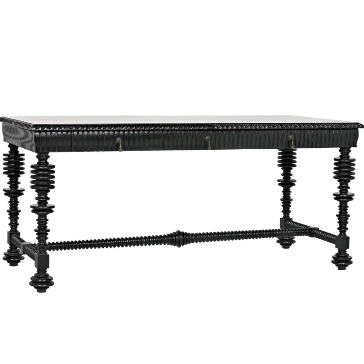 Noir Portuguese Desk-Noir Furniture-Blue Hand Home