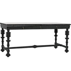 Noir Portuguese Desk-Noir Furniture-Blue Hand Home