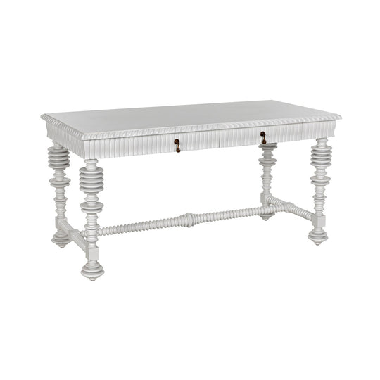 Portuguese Desk, Small, Solid White