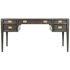 Noir Africa Desk, Pale-Noir Furniture-Blue Hand Home