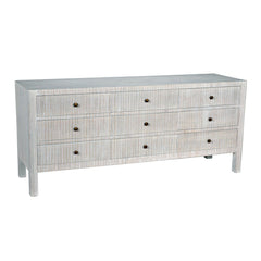 Conrad 9 Drawer Dresser, White Wash