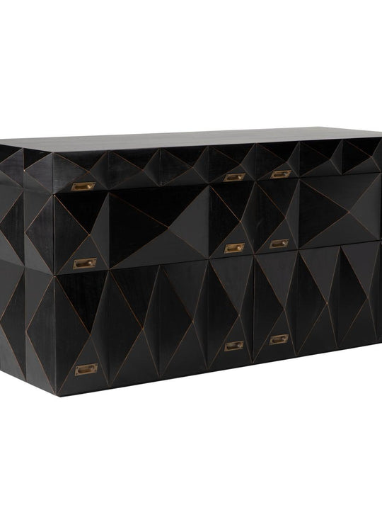 Allegra Dresser, Hand Rubbed Black