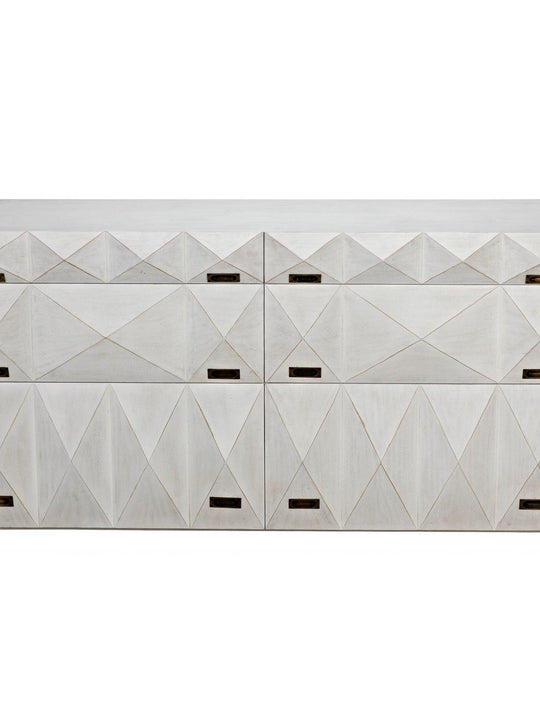 Allegra Dresser, White Wash