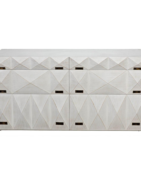 Allegra Dresser, White Wash