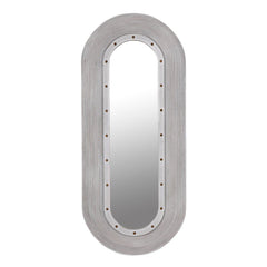 Noir Luna Mirror, White Washed-Noir Furniture-Blue Hand Home
