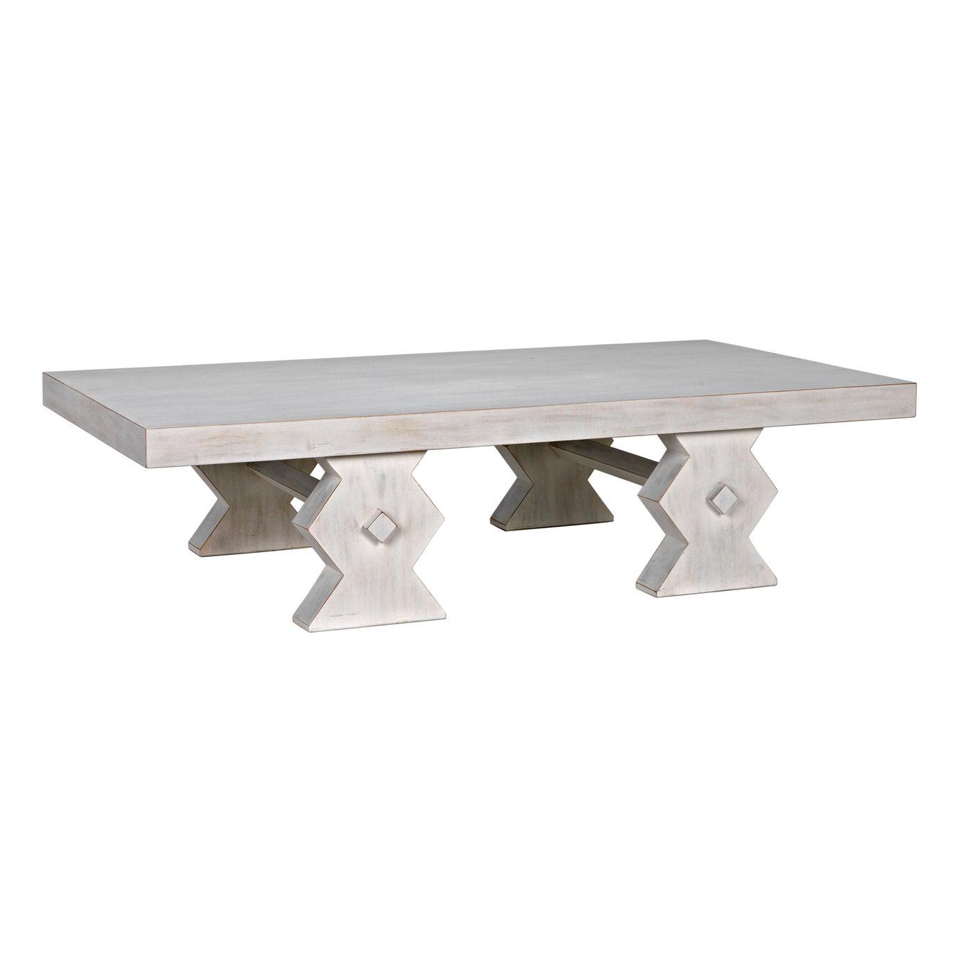 Suzu Coffee Table, White Wash