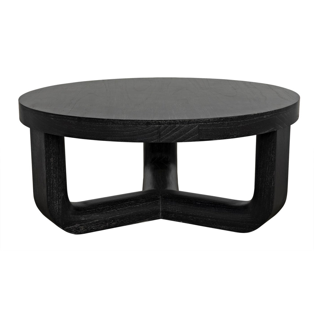 Noir Furniture Joel Coffee Table, Cinder Black-Noir Furniture-Blue Hand Home