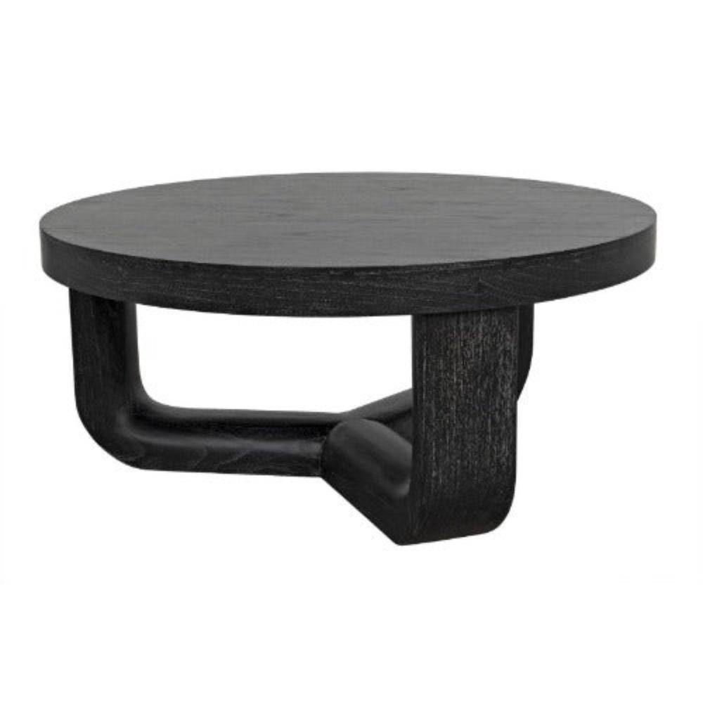 Noir Furniture Joel Coffee Table, Cinder Black-Noir Furniture-Blue Hand Home
