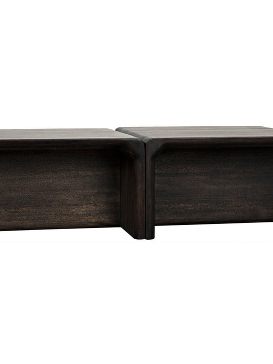 Hagen Coffee Table, Ebony Walnut