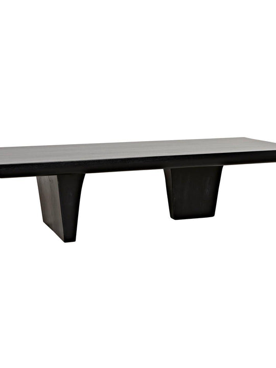 Ward Coffee Table, Hand Rubbed Black