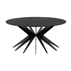 Noir Spider Coffee Table, Black Metal-Noir Furniture-Blue Hand Home