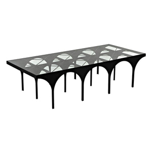 Akashi Coffee Table-Noir Furniture-Blue Hand Home