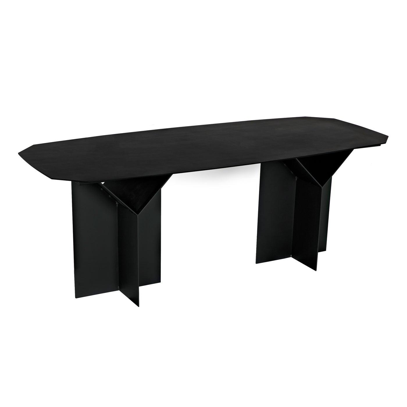 Darius Dining Table/Desk-Noir Furniture-Blue Hand Home