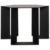 Noir Modicus Side Table, Black Steel-Noir Furniture-Blue Hand Home
