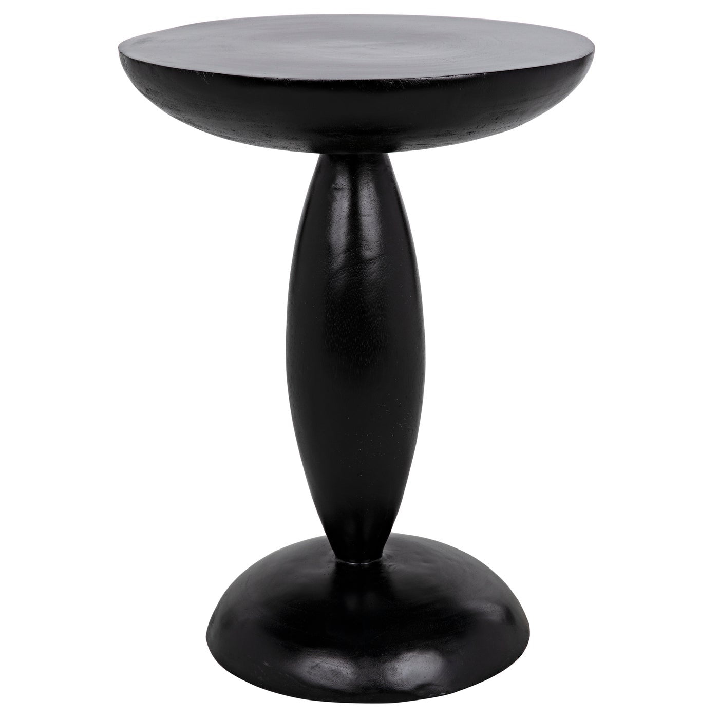 Noir Adonis Side Table, Hand Rubbed Black-Noir Furniture-Blue Hand Home