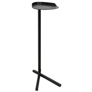 Noir Golem Side Table, Black Steel-Noir Furniture-Blue Hand Home
