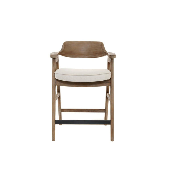 Wagner Counter Chair Medium Grey with Seat Options-Olde Door Company-Blue Hand Home