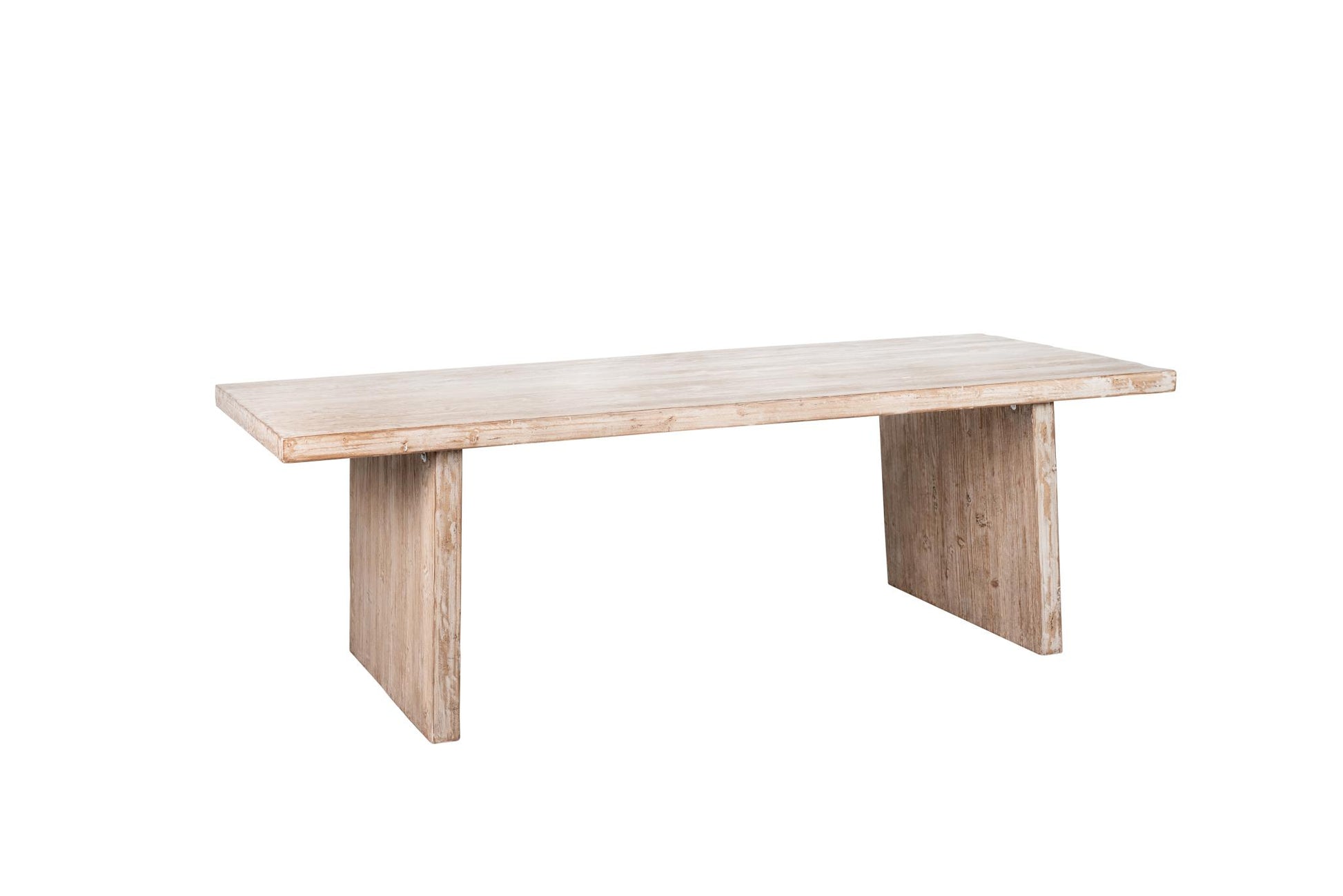 Chanel Rect Dining Table in Aged White-Olde Door Company-Blue Hand Home