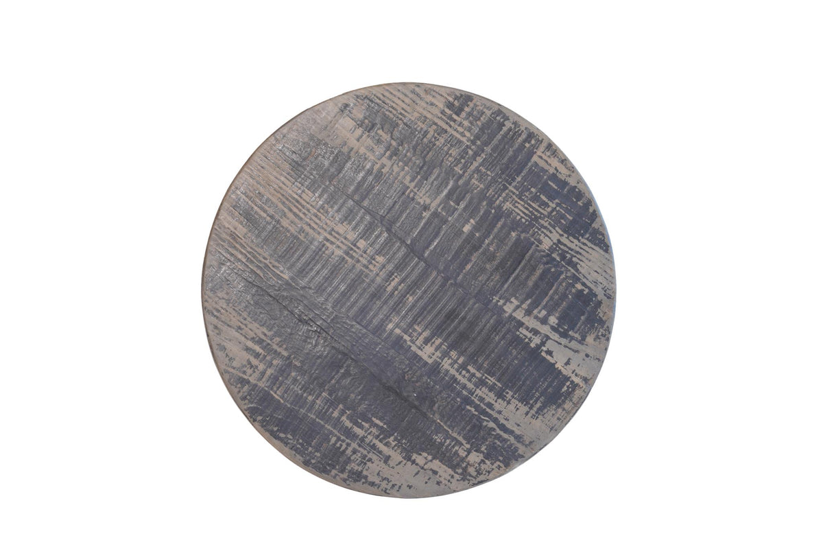 Sadie Rd Dining Table in Antique Black / Iron-Olde Door Company-Blue Hand Home