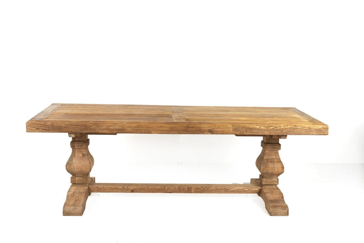 Emma Dining Table in Natural-Olde Door Company-Blue Hand Home