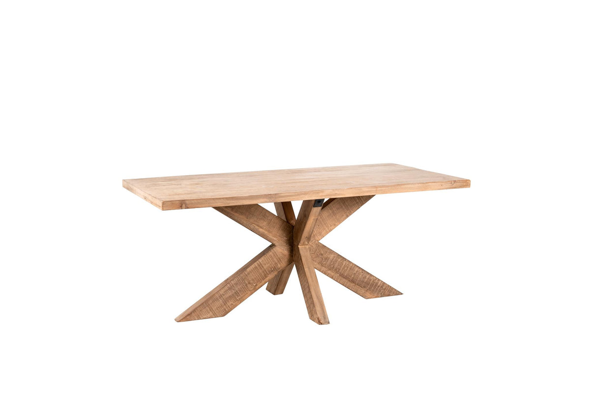 Demi Rect Dining Table in Natural-Olde Door Company-Blue Hand Home