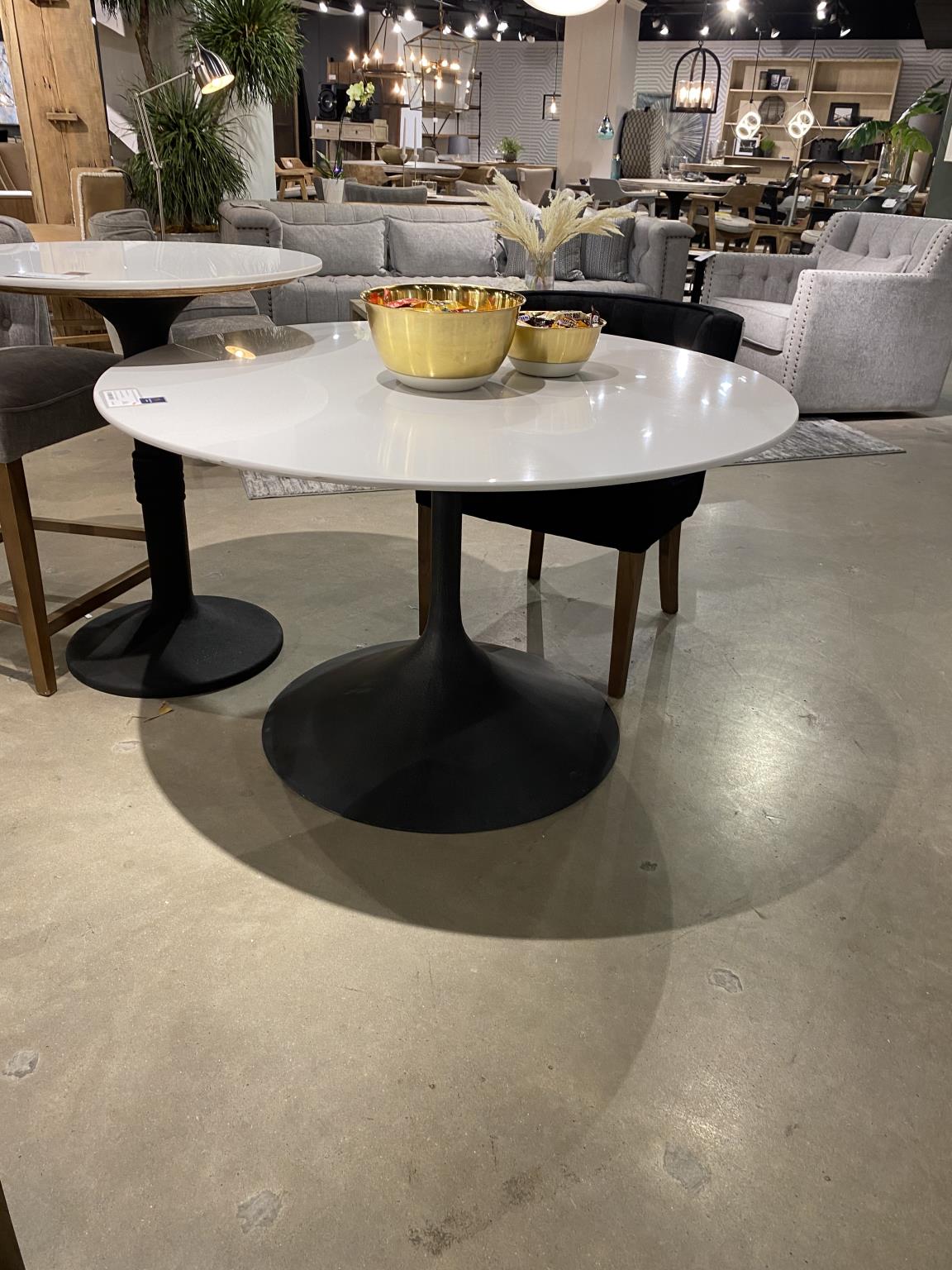Bianca White Marble Table-Olde Door Company-Blue Hand Home