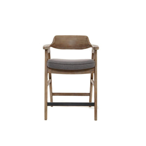 Wagner Counter Chair Medium Grey with Seat Options-Olde Door Company-Blue Hand Home