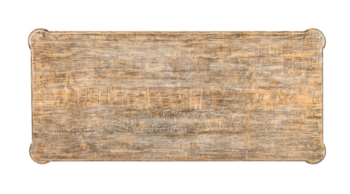 Kaia Dining Table in Grey Black-Olde Door Company-Blue Hand Home