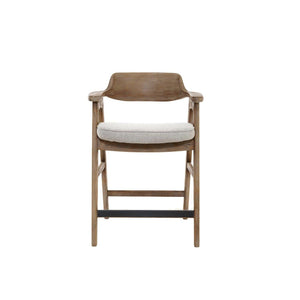 Wagner Counter Chair Medium Grey with Seat Options-Olde Door Company-Blue Hand Home