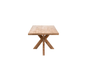 Demi Rect Dining Table in Natural-Olde Door Company-Blue Hand Home