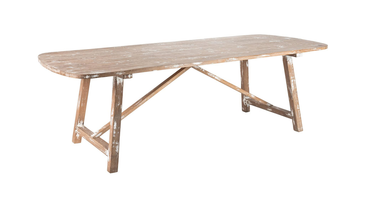Lexington Dining Table in Natural White-Olde Door Company-Blue Hand Home